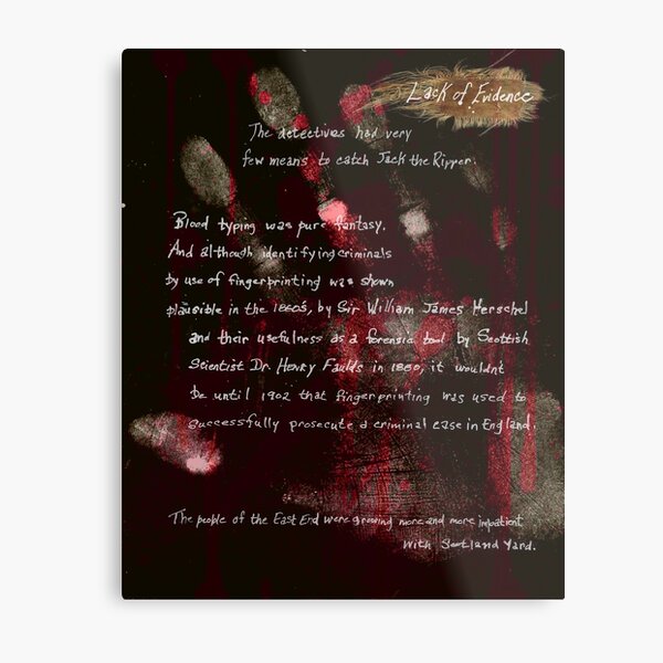 Altered, Blood Type Metal Print