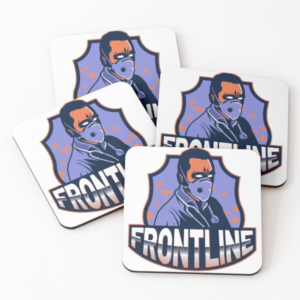 Item preview, Frontline Doctor - Covid 19 Medical Warrior designed and sold by ockshirts.