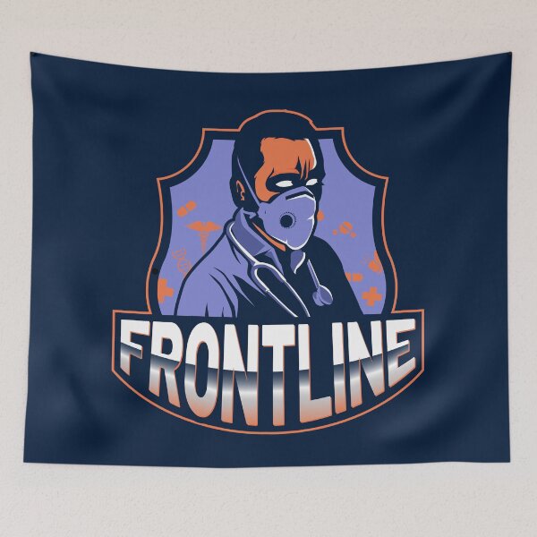 Item preview, Frontline Doctor - Covid 19 Medical Warrior designed and sold by ockshirts.