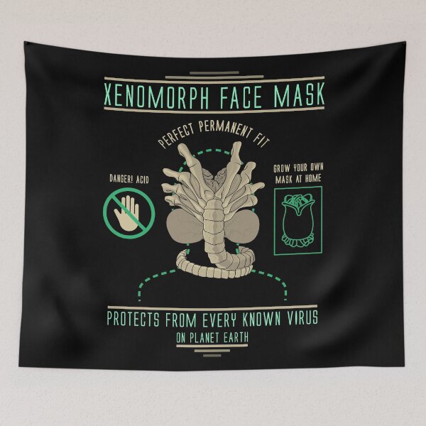 Item preview, Xenomorph mask designed and sold by SxedioStudio.