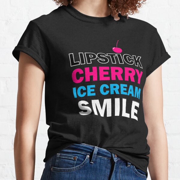 LIPSTICK CHERRY RETRO Classic T-Shirt