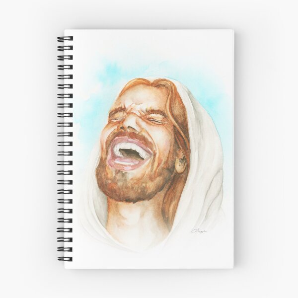 Item preview, Christ Laughing Print designed and sold by chelseaargyle.
