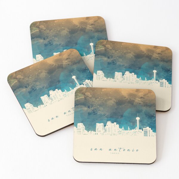 Item preview, san antonio skyline designed and sold by BekimART2.