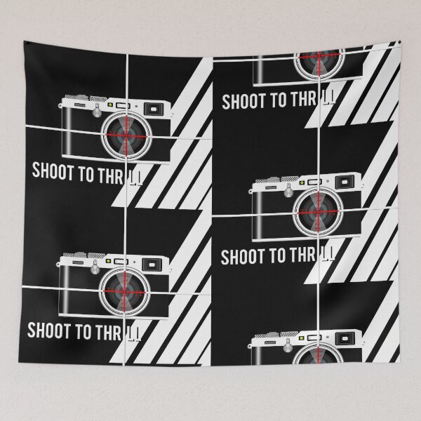 Item preview, Shoot To Thrill BW designed and sold by sisusisu.