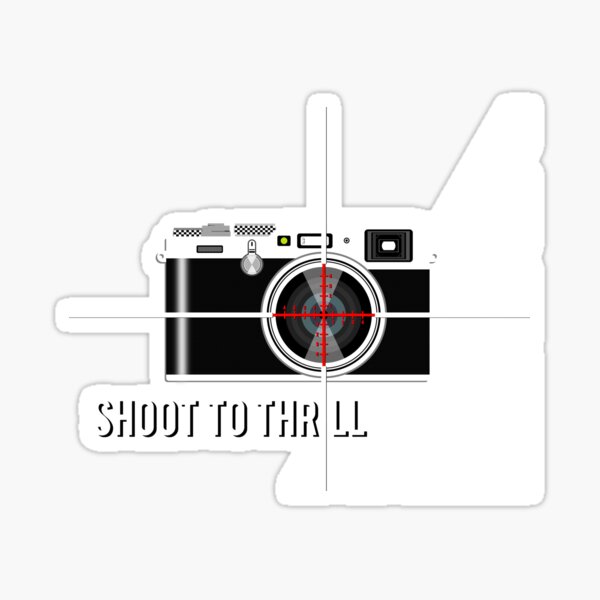 Item preview, Shoot To Thrill BW designed and sold by sisusisu.