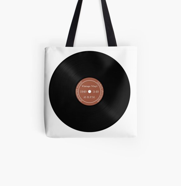 Wavy Vinyl Tote Bag