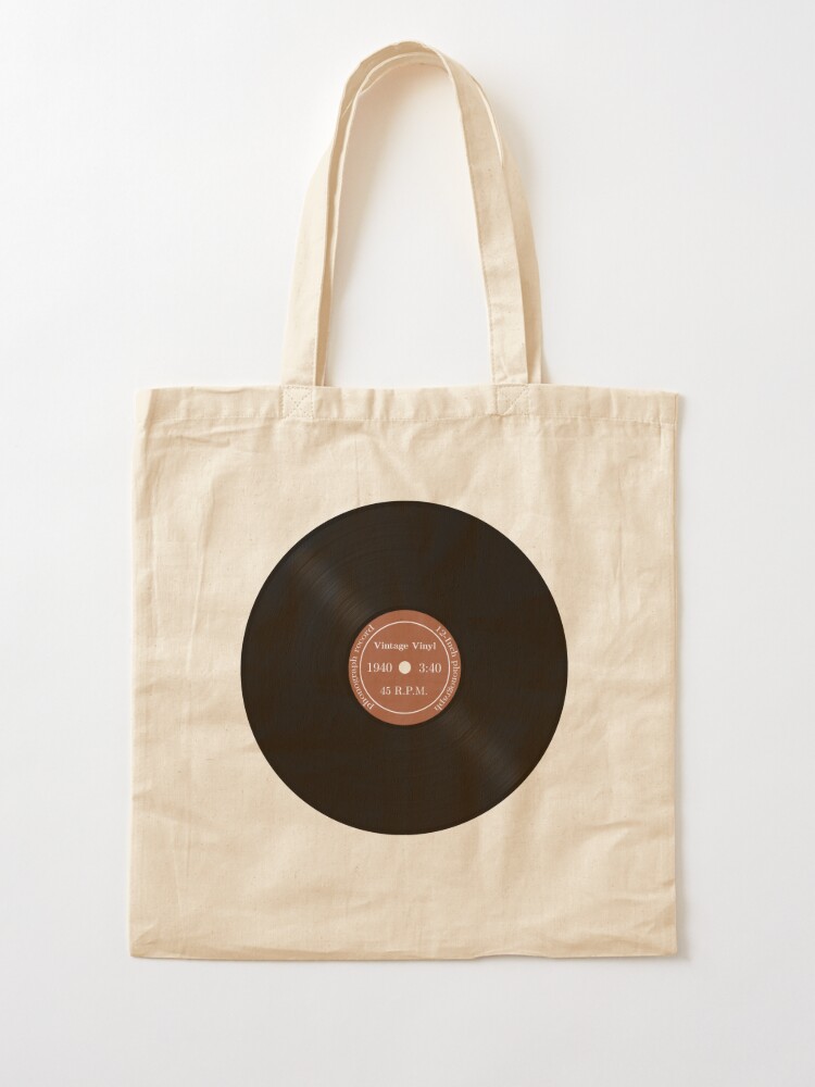 Wavy Vinyl Tote Bag