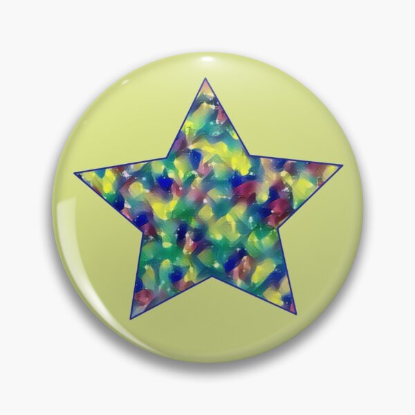 Item preview, Canvas Colorful Star designed and sold by KDStout.