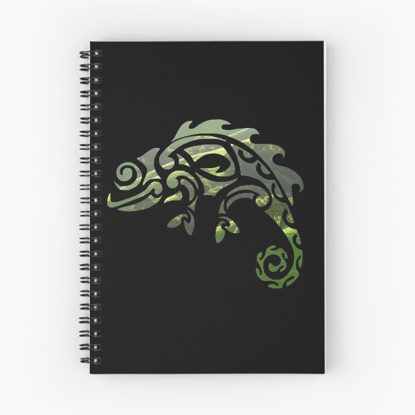Item preview, tribal chameleon silhouette designed and sold by sami123456.