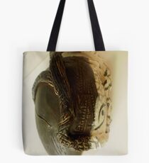 face with tree Imagery Tote Bag