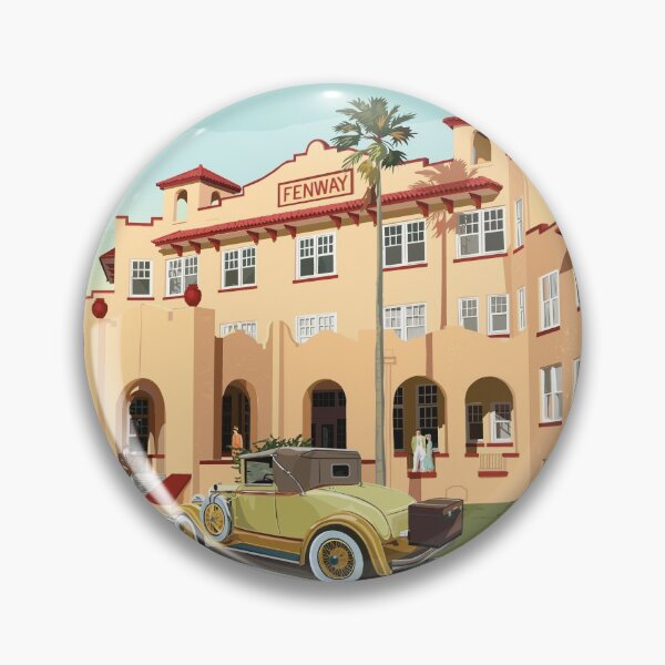 Artikelvorschau, Art Deco Fenway Hotel, Dunedin, Florida entworfen und verkauft von contourcreative.