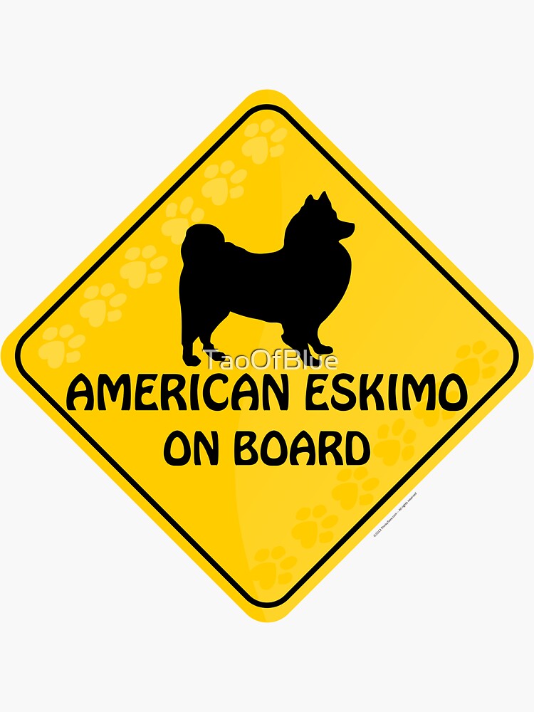 American Eskimo On Board by TaoOfBlue