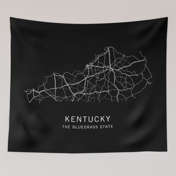 Item preview, Kentucky State Road Map designed and sold by clarkstpress.