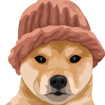 Artwork thumbnail, Dog With Hat by chonkyanimals