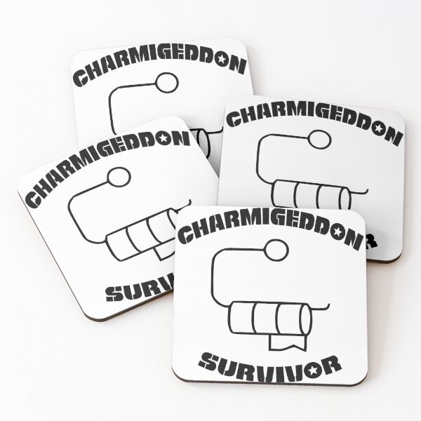 Item preview, Charmigeddon Survivor Toilet Paper Crisis Covid19 2020  designed and sold by FUGear.