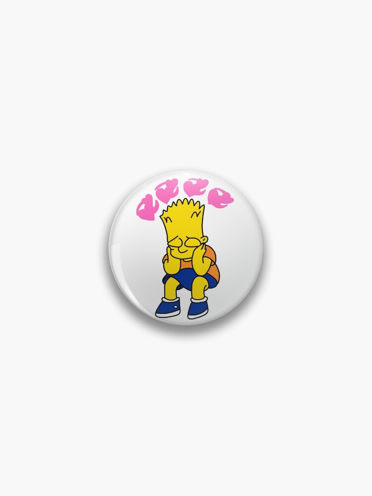 sad boy bart Pin for Sale by Drayziken