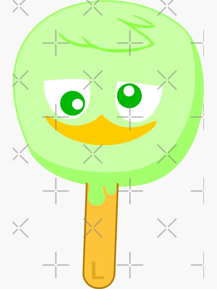 "DuckTales Louie Duck Ice cream" Sticker for Sale by CoreyUnlimited