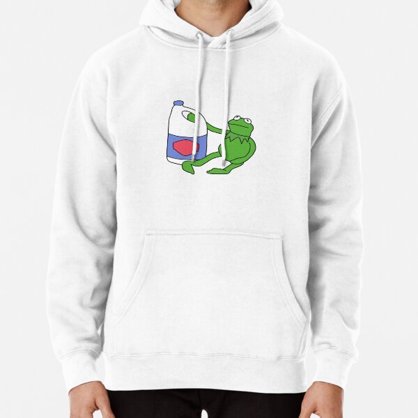 "kermit with bleach" Pullover Hoodie for Sale by Drayziken Redbubble