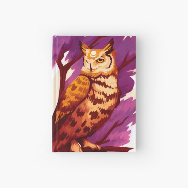 Vista previa del artículo con la obra «Owl Familiar», diseñado y vendido por Loriel-Swoboda.