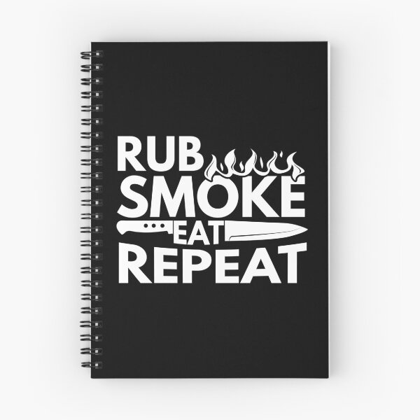 Item preview, Rub Smoke Eat Repeat Funny BBQ Lover designed and sold by casestees.