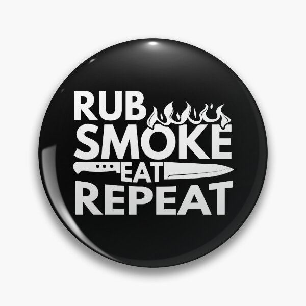 Item preview, Rub Smoke Eat Repeat Funny BBQ Lover designed and sold by casestees.