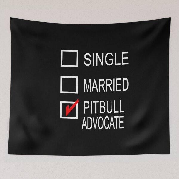 Item preview, Pitbull Advocate print designed and sold by RedmonsDesigns.