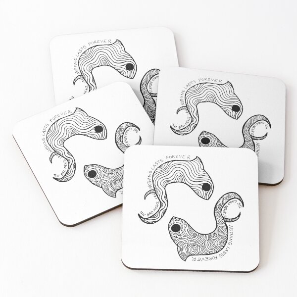 Item preview, Zentangle Zodiac: Pisces  designed and sold by Zen's Doodles.