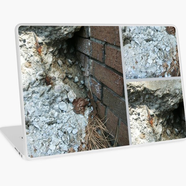 Crumbling Corner, City Photography by Courtney Hatcher Laptop Skin
