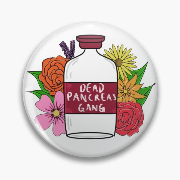 Item preview, Dead Pancreas Gang Insulin Vial designed and sold by Elisha  Zoe.