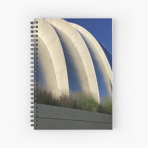 Kauffman Center in the Kansas City Sunshine Spiral Notebook