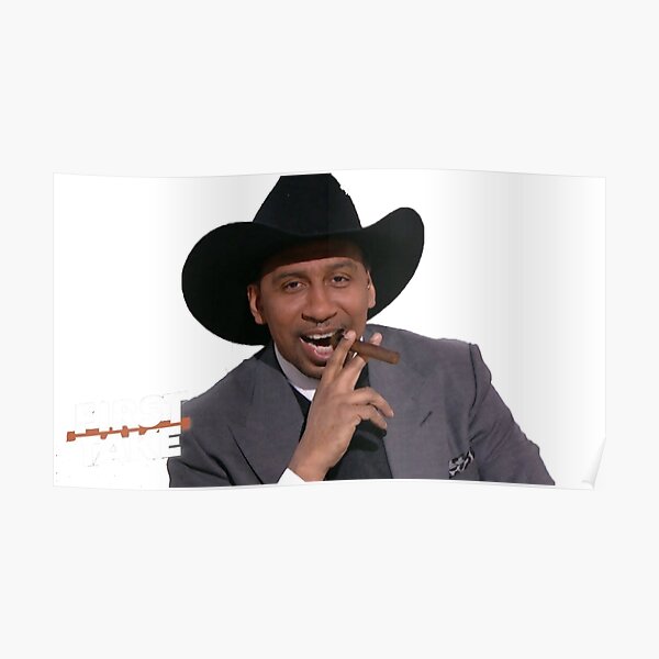 Cowboy Hat and Cigar yielding Stephen A is his best form. Yes or