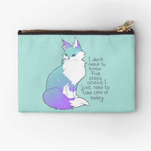 Item preview, "I just need to take care of today" Soft Teal Maine Coon Cat designed and sold by thelatestkate.