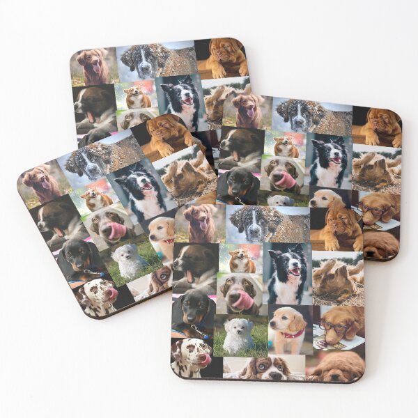 Item preview, Dog and Puppy Collage designed and sold by Ka1830.
