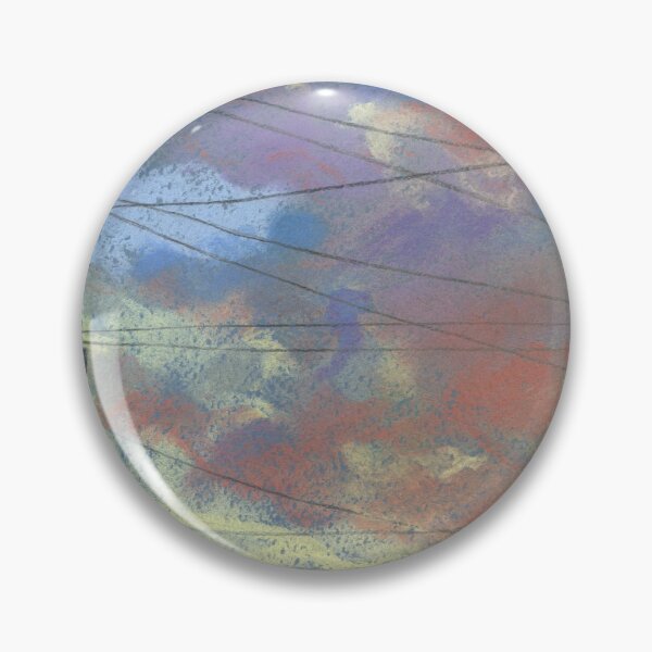 Item preview, April Sunset, City Landscape, Evening Sky, Soft Pastels designed and sold by Julia Khoroshikh.