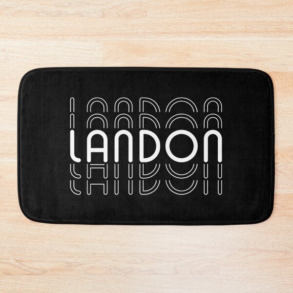 Item preview, Name Landon in Black and White Style designed and sold by Time-is-Money.