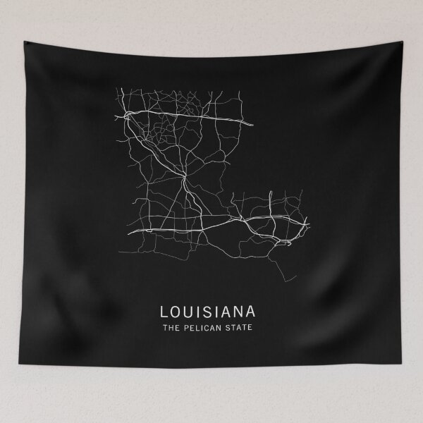 Item preview, Louisiana State Road Map designed and sold by clarkstpress.