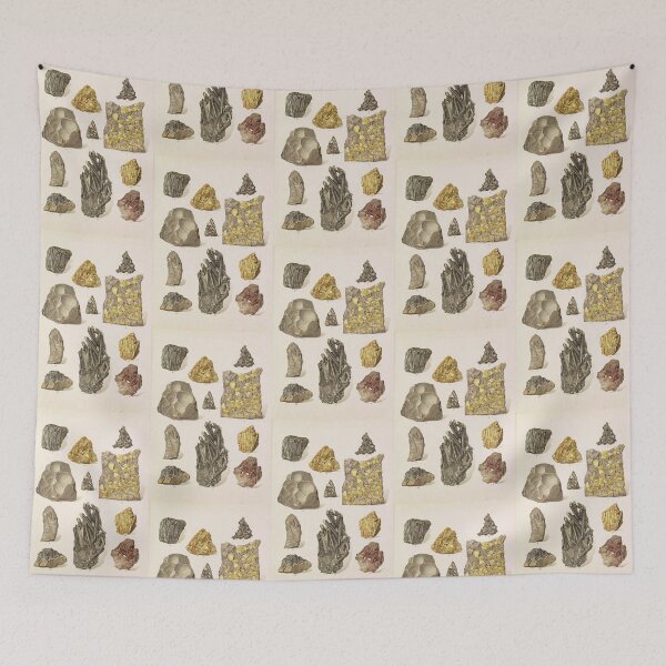 Item preview, Vintage Gold Minerals designed and sold by BlueSpecsStudio.