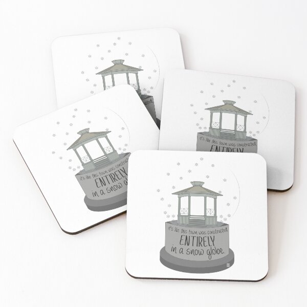 Item preview, Stars Hollow in a snow globe designed and sold by fanartbygabi | Gabi Veiga.
