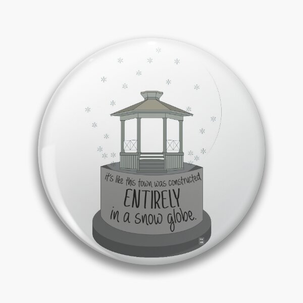 Item preview, Stars Hollow in a snow globe designed and sold by fanartbygabi | Gabi Veiga.