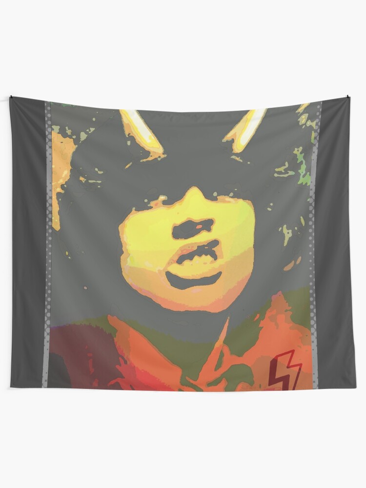 Ac Dc Retro Pop Art Poster Tapestry By Cerick14 Redbubble