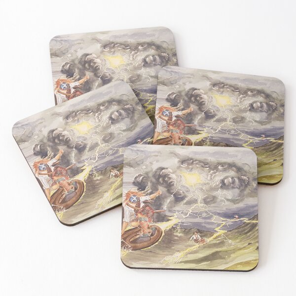 Item preview, The Legendary Highland Lightning Riders designed and sold by Gordon Klaassen.