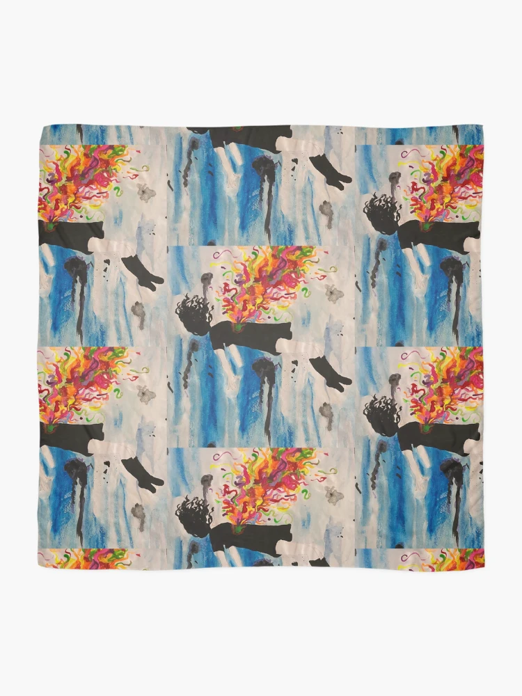 Thumbnail 2 of 3, Scarf, Floating  designed and sold by PixieGraphics.