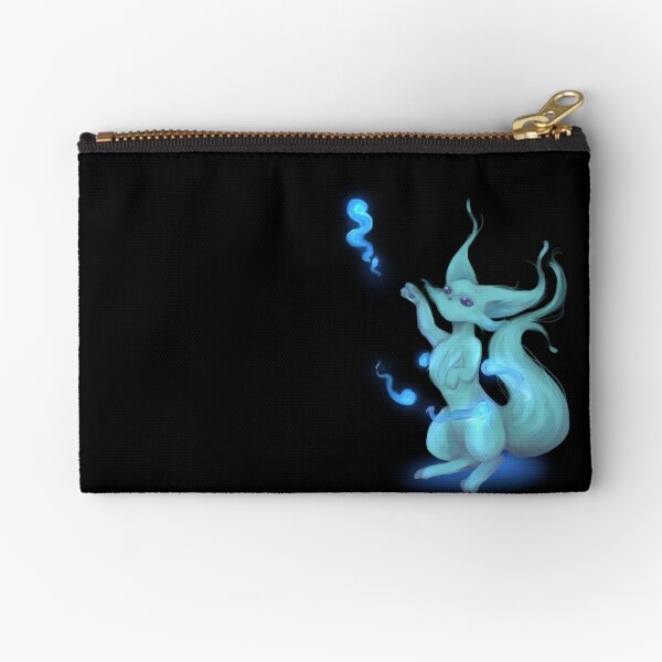 Fox Fire Zipper Pouch