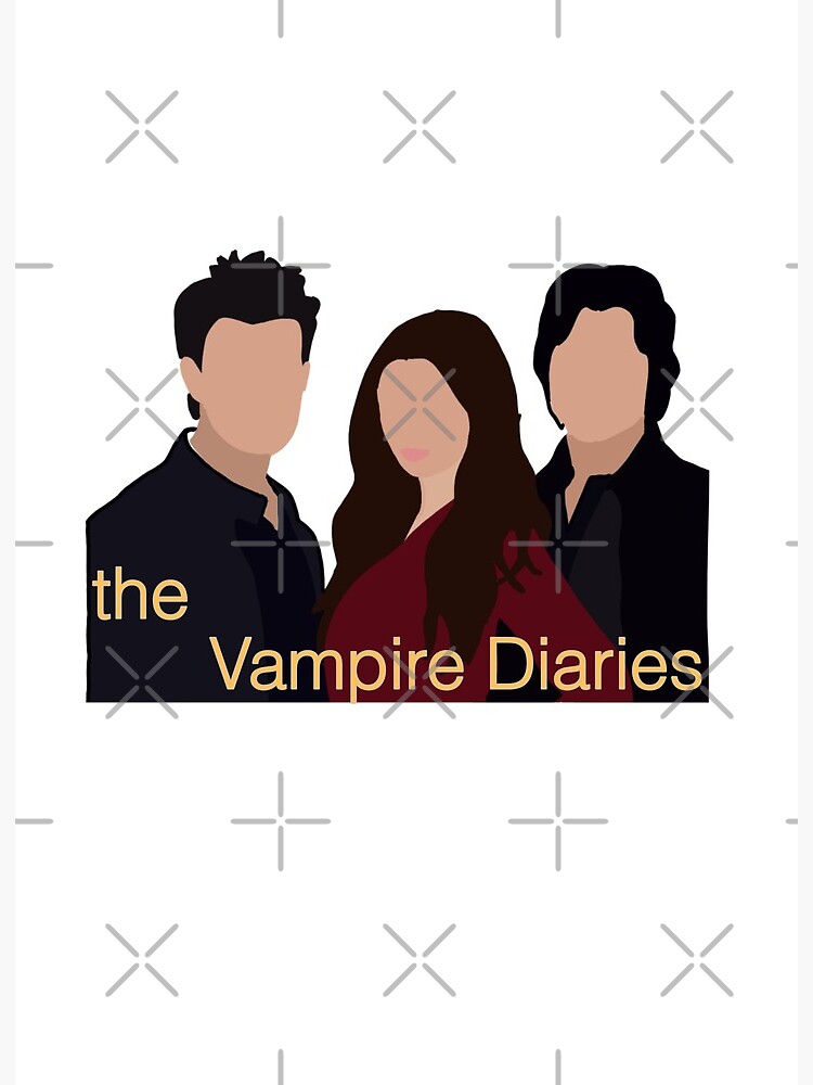 Pin by All X on tvd &tO  Vampire drawings, Vampire diaries funny