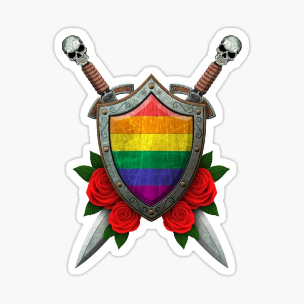 Defender Shield (LGBTQ+) | Sticker