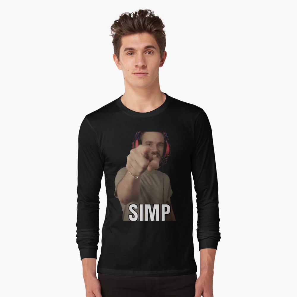 Pewdiepie simp shirt Clearance