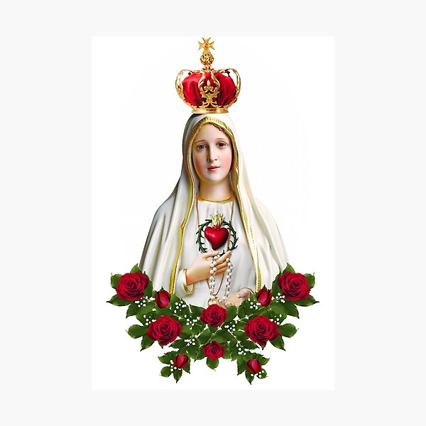 Item preview, Our Lady of Fatima designed and sold by alinerope.
