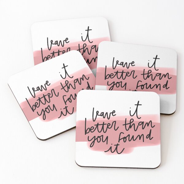 Item preview, leave it better than you found it  designed and sold by lettuceletterr.