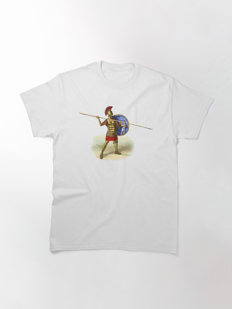 Alternate view of SPQR Romans Legionnaire Army Centurion Soldier Classic T-Shirt