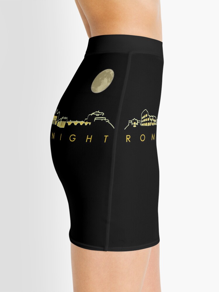 Alternate view of Rome By Night Panorama Roman City Silhouette Mini Skirt